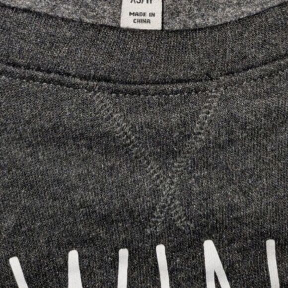 Wine Down Graphic Sweatshirt oversized Rae Dunn crewneck top long sleeve shirt - Picture 7 of 16